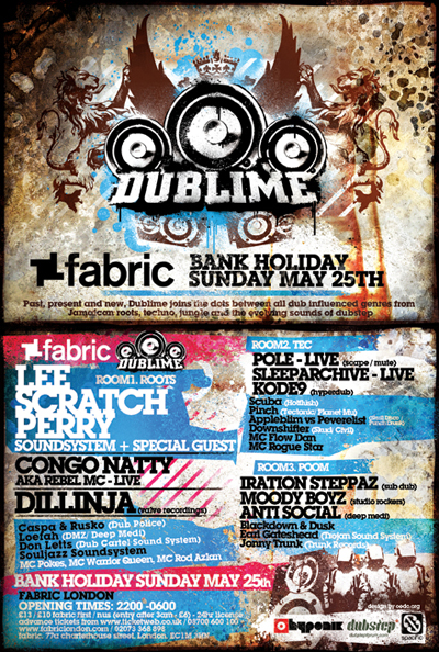 Dublime at Fabric Nightclub, London